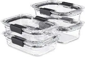 Rubbermaid Glass Containers With Easy Find Lids