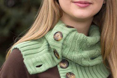Turn Your Old Sweater Into A Cowl