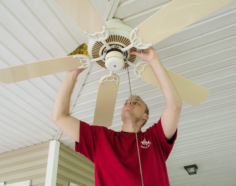 Best way to clean ceiling fans​