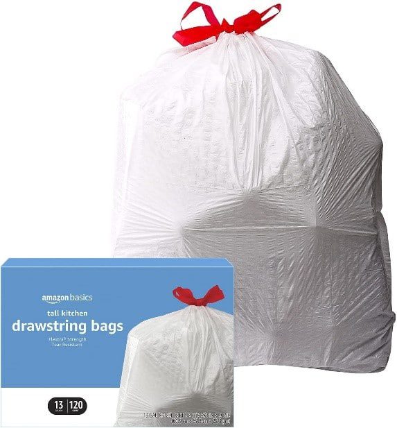 Amazon Basics Flextra Trash Bags