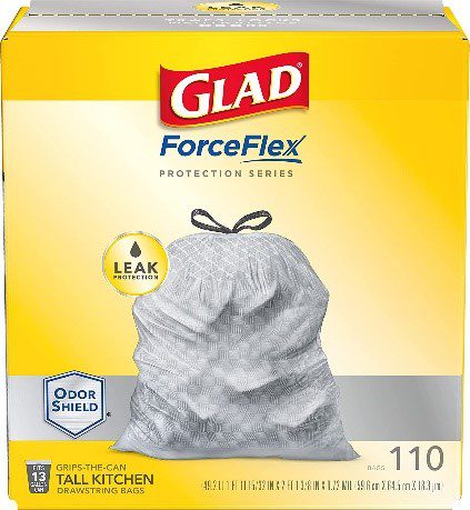 Glad Force Flex Trash Bags