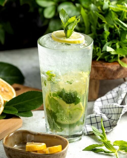 Refreshing Cucumber Mint Lemonade